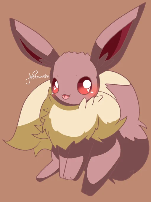 ぶいのことすき?#イーブイ #eevee 