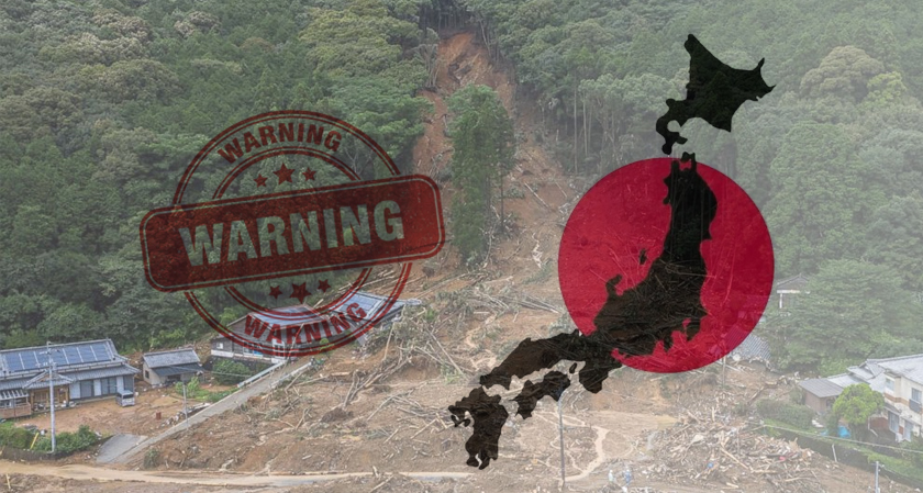Dsiliconreview's tweet photo. Warning of mudslides and flooding as typhoon Nanmadol battered Japan

#thesiliconreview #Flooding #mudslide #japanstorm #bigeststorm #Nanmadol 

https://t.co/USvm8SFxBv https://t.co/INq1Ngr1CW