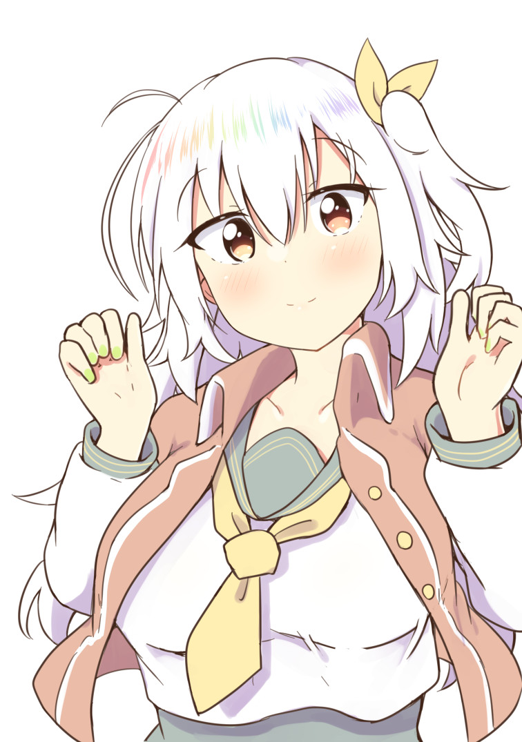 良日さん(@GoodSun_SunKUMI )の子
ヨシカちゃんを描きました。 