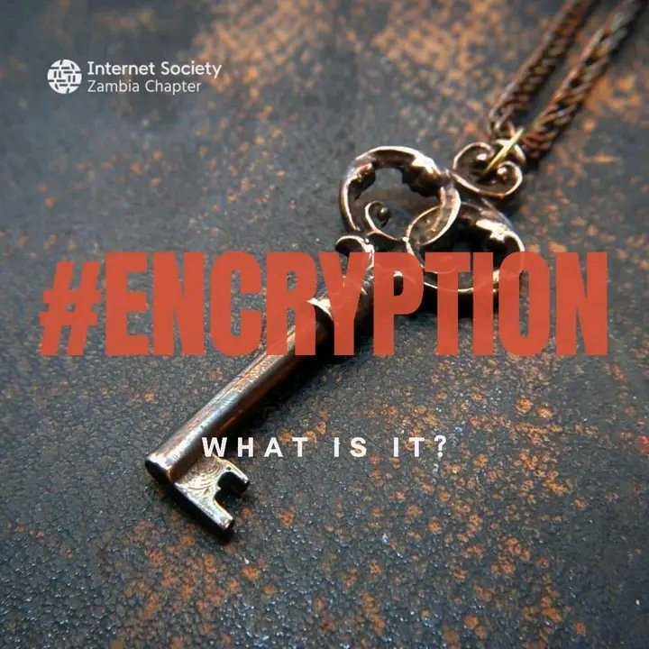 Encryption is a crucial feature of a safe and trustworthy Internet. It keeps personal information safe and is also critical to national security, protecting society from terrorists, criminals, and hostile governments. 
Encryption Day 21st October  10hrs #WeAreTheInternetSociety