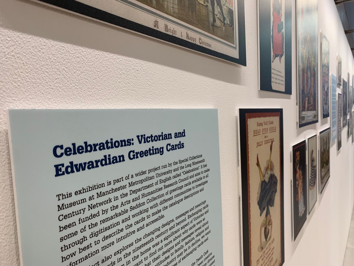 We're excited to let you know that our latest exhibition has been extended due to popular demand! You can now see the Victorian and Edwardian greeting cards until 1 October. See you there: mmu.ac.uk/poetrylibrary/…