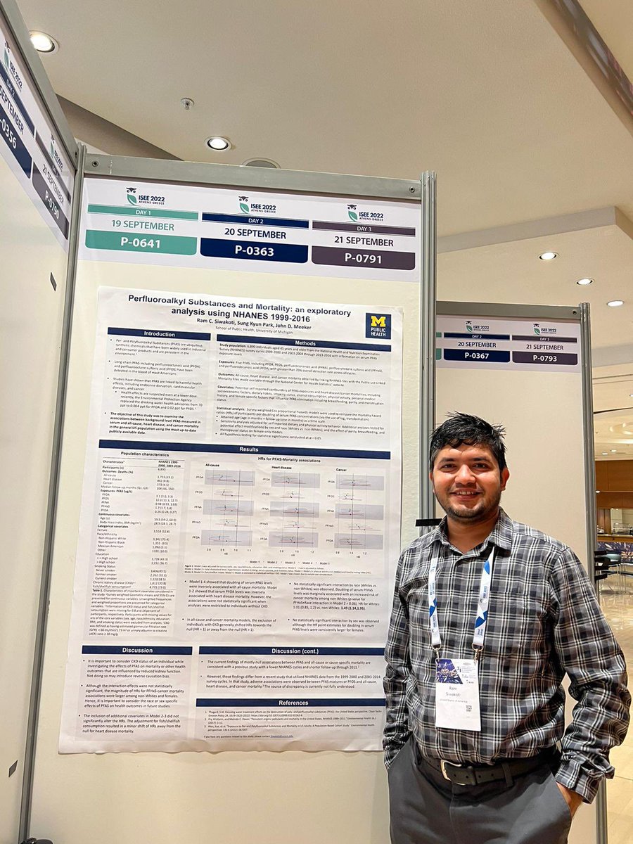 #UMich_EHS is having another great day at #ISEE2022!