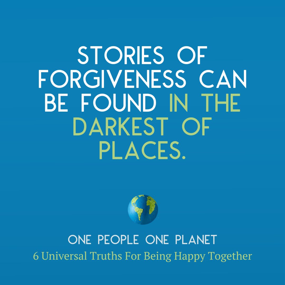 mjglauser's tweet image. Forgiveness is not something we do for the person who has offended
us. It is something we do for ourselves, whether the other person
deserves it or not. 

  #onepeopleoneplanet #happiertoday #culturematters