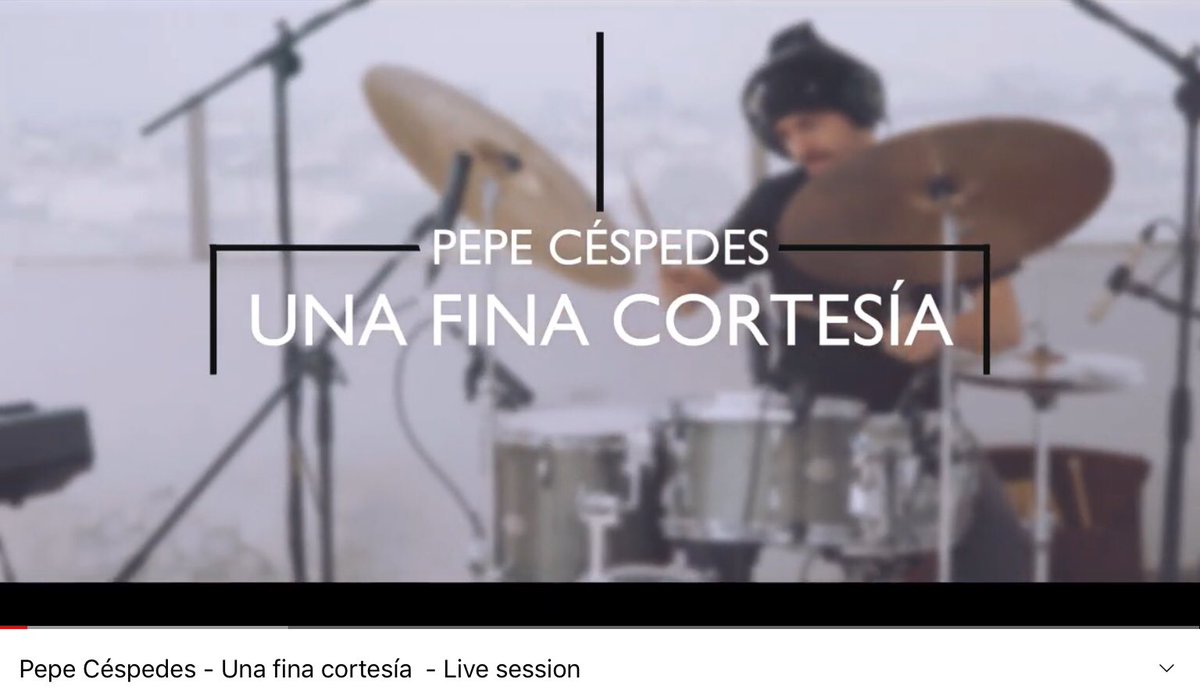 Feliz y agradecido de poder compartir mi música con todo el que quiera acercarse a ella. Un abrazo a mi hermano <a href="/omar_amo/">Omar Rojas</a> por darme esta oportunidad y además por compartir su gran talento en el bajo, al igual que <a href="/lucasusti/">Luca</a> en la batería. 🙏
youtu.be/z71dmBBJ6U4