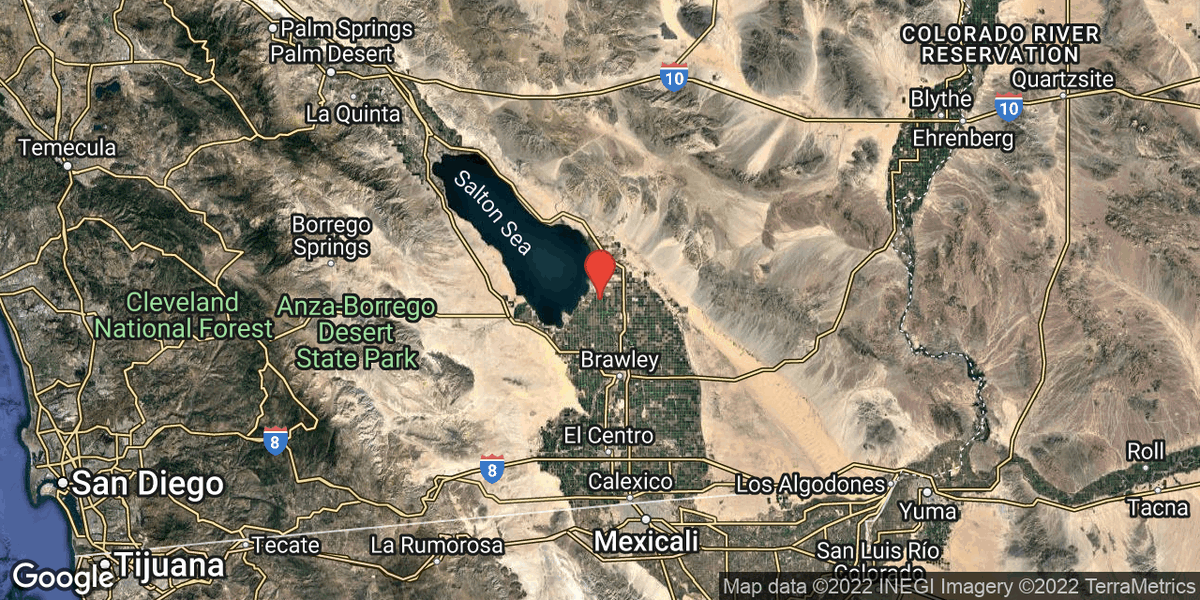 ZoomCenter on Twitter "RT Brawley_Quakes M2.1 earthquake 13mi NNW