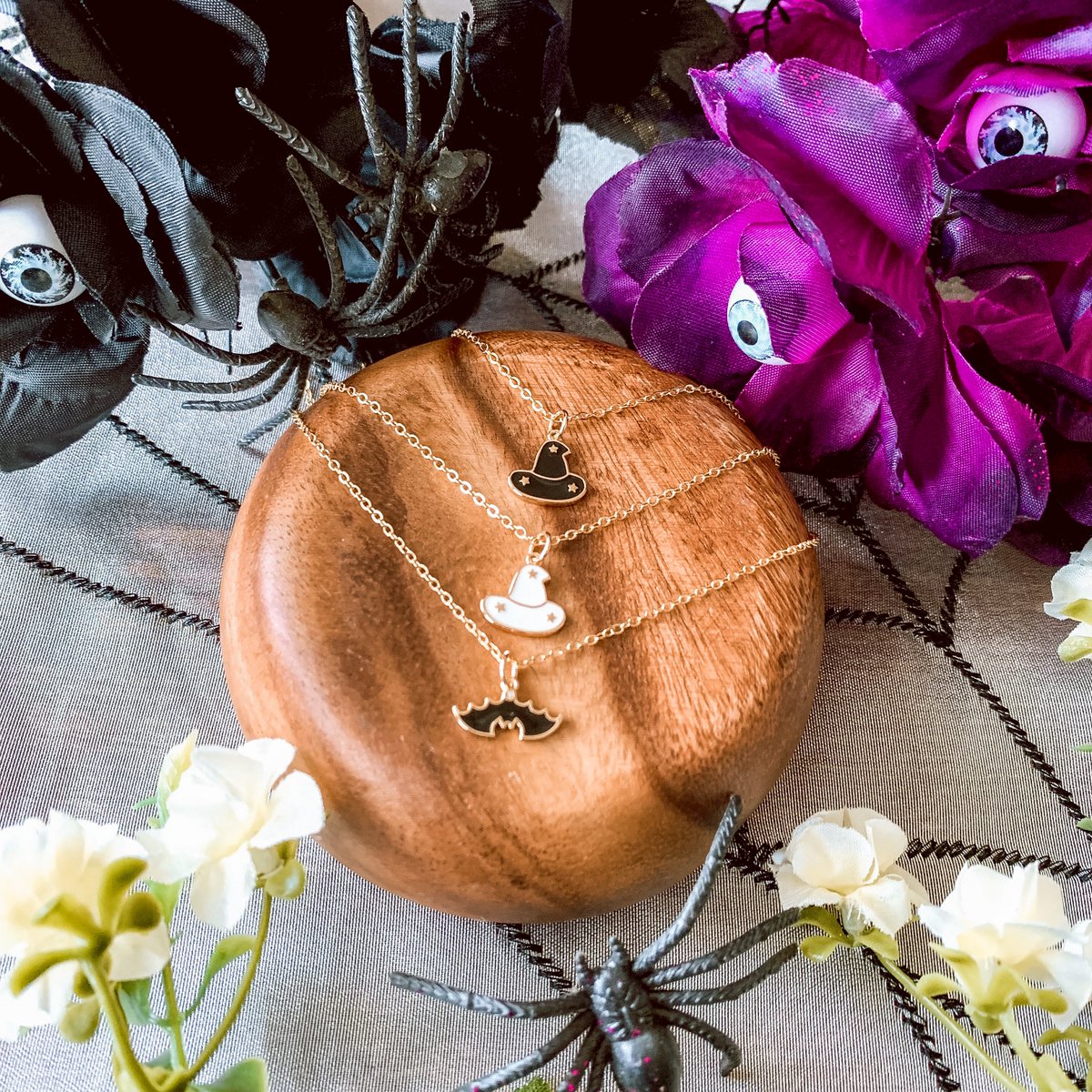 🕷️🖤🦇 spooky jewelry 🦇🖤🕷️