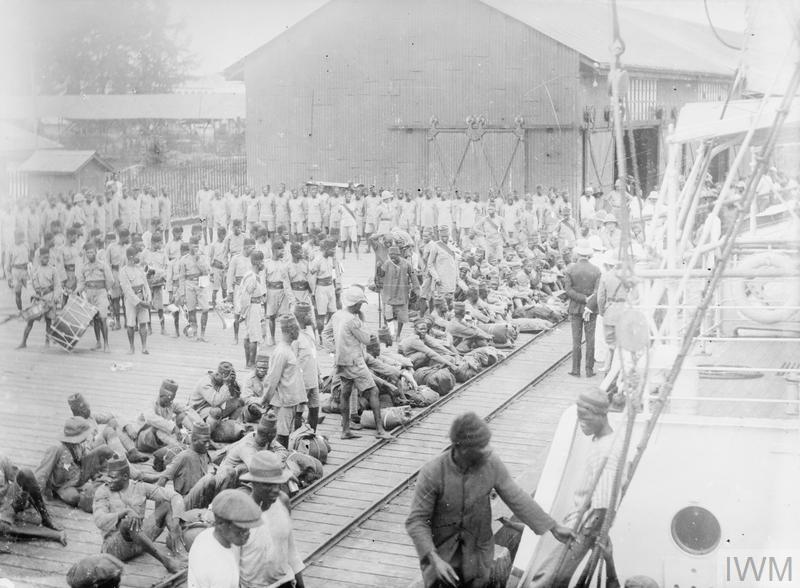 After Uganda, Frederick Lugard had a long career in the British Empire. Much of his earliest understanding of indirect rule was shaped by Ugandan monarchs. Here we see Lugard in Nigeria during WWI, inspecting wounded soldiers—returning from east Africa—in Lagos. 1/4