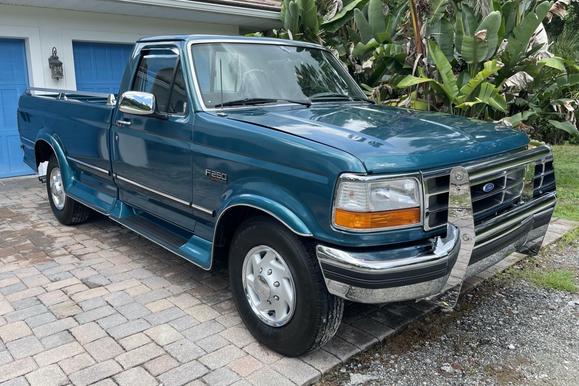 Bring a trailer on twitter sold 847 mile 1995 ford f 250 xlt 5 speed