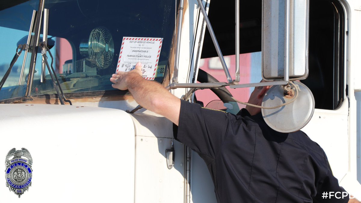 Fairfax County Police on Twitter "Our Motor Carrier Safety officers