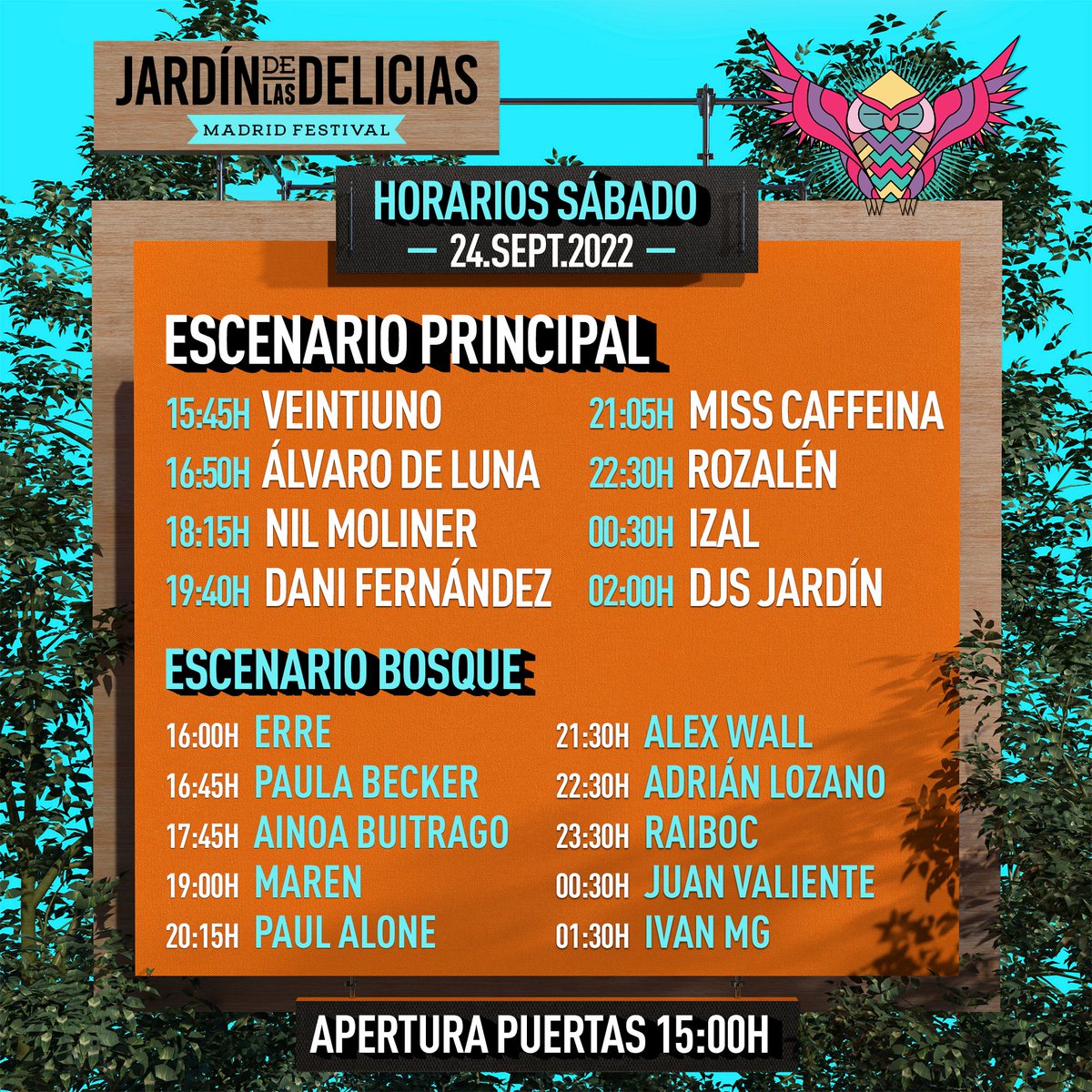 Jardín De Las Delicias Festival tweet media
