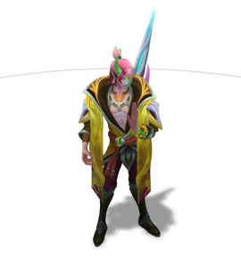 Julex Gameplays on Twitter: "Spirit Blossom Aphelios Chroma 1/3 https