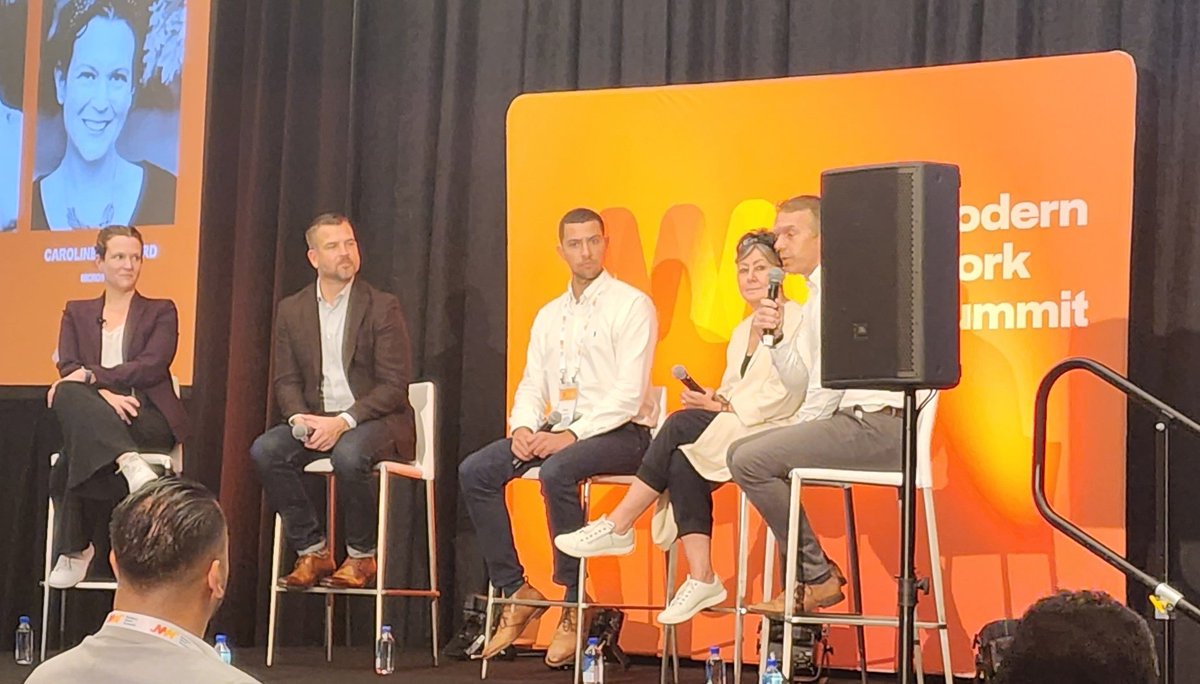 chris_neto's tweet image. Expert panel Q&amp;amp;A with @Accenture @MercedesAMGF1 @Steelcase @MicrosoftTeams &amp;amp;  @Crestron #modernworksummit2022 #crestronmasters2022 #avtweeps #business