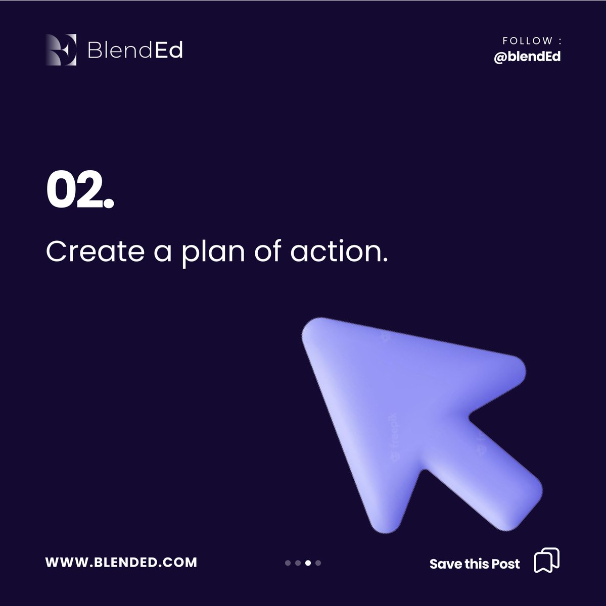 blendedcourse's tweet photo. Choose an action verb that helps clarify the target your students should demonstrate by the end of the semester, so you know the skills to be mastered.

You also should be clear on what your students must undertake throughout the course to achieve the first actionable objective. https://t.co/Tlrd7rteQD