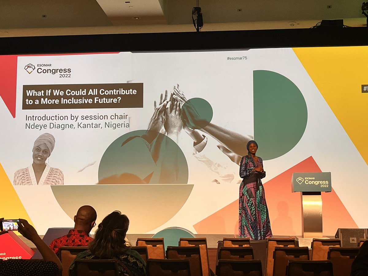 So many great sessions at <a href="/ESOMAR/">ESOMAR</a> #ESOMAR75 but this one really stood out with practical advice and thought-provoking insights on how we can all become more inclusive and create belonging in our companies and in the research we do