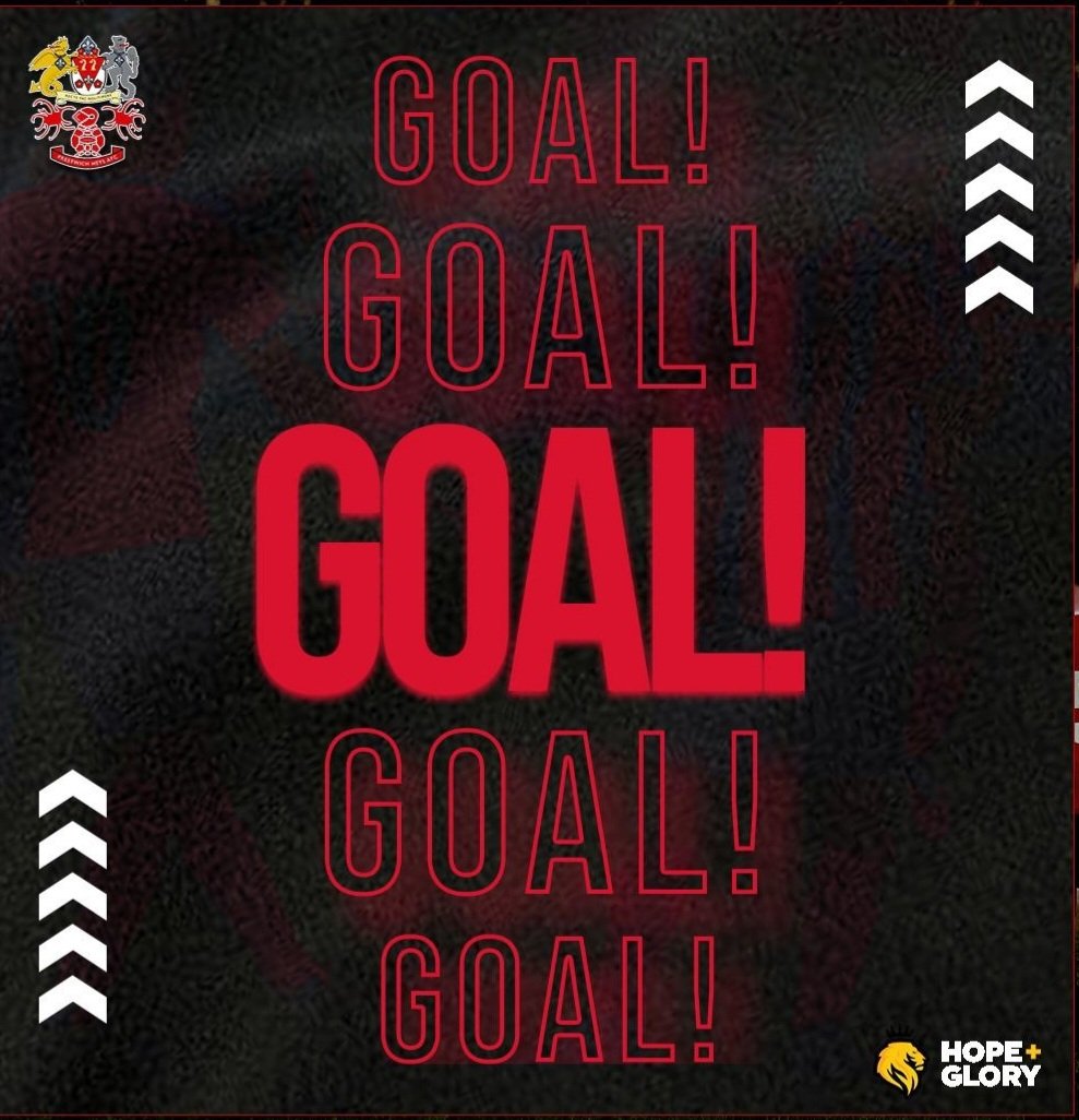 44 GOAL yes we wern't behind for long corner on the right goes right over to the far post where Ngoy is 6 yards out to hammer home 1-1