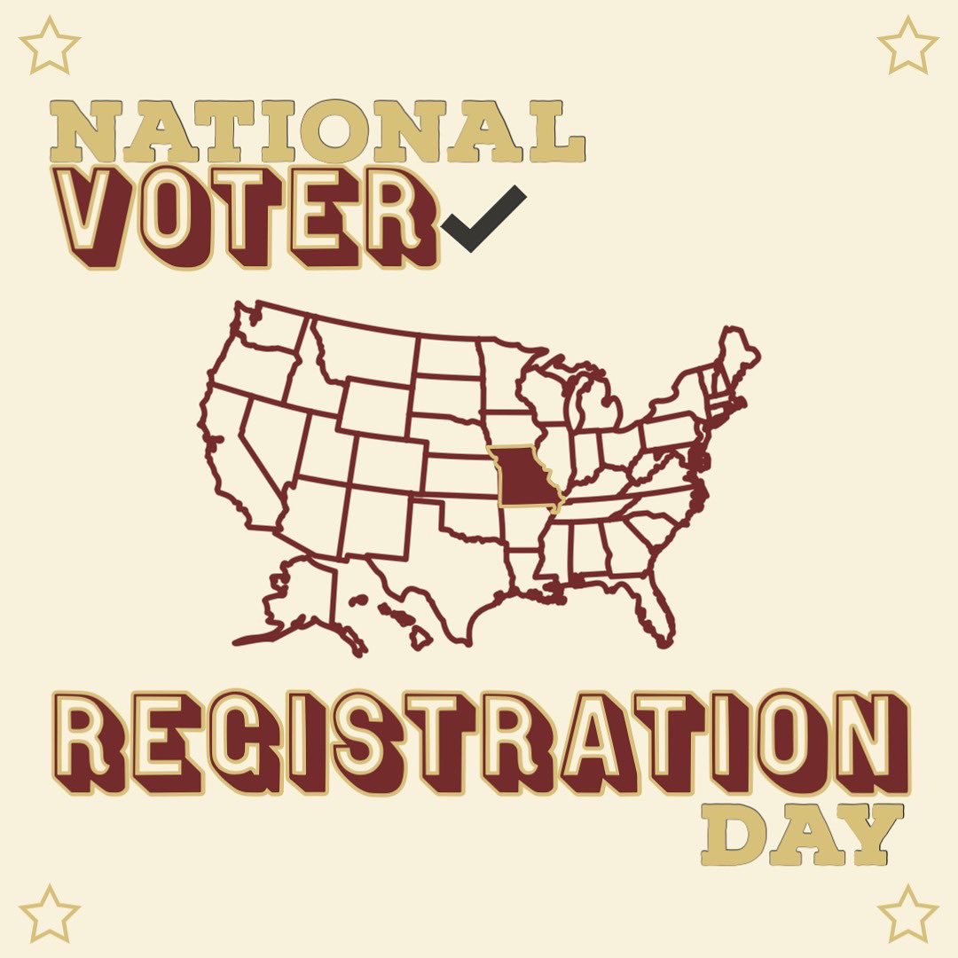 MUDemocracy's tweet photo. ⭐️ It’s no surprise that we here at the Kinder Institute on Constitutional Democracy care about voting! ⭐️

Check your registration now or pass along to a friend! https://t.co/emD1DsARJ7