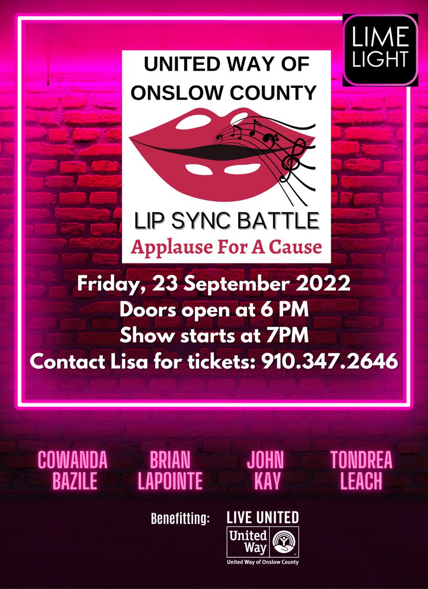 Ready for a night of Fun entertainment? Then come out to the Applause for a Cause Lip Sync Battle this Friday! uwonslow.org/Lip-Sync