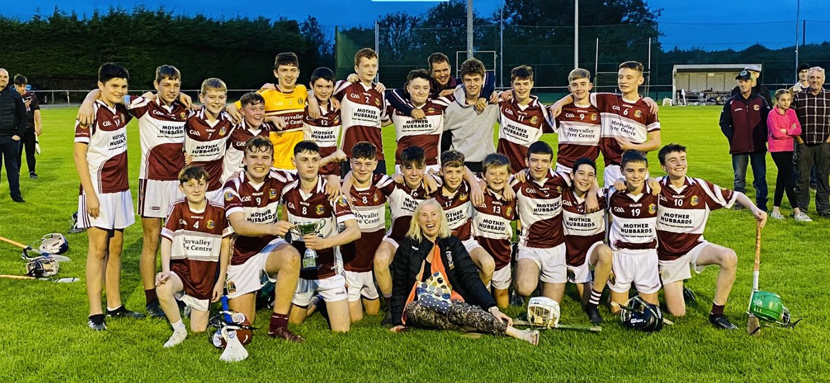 bennettseanie's tweet photo. Well done to the @BroadfordHC U14s winning their championship final this evening against South Kildare
@JTBGAA @ClogherinkoeGAA https://t.co/vz6KcCILqa