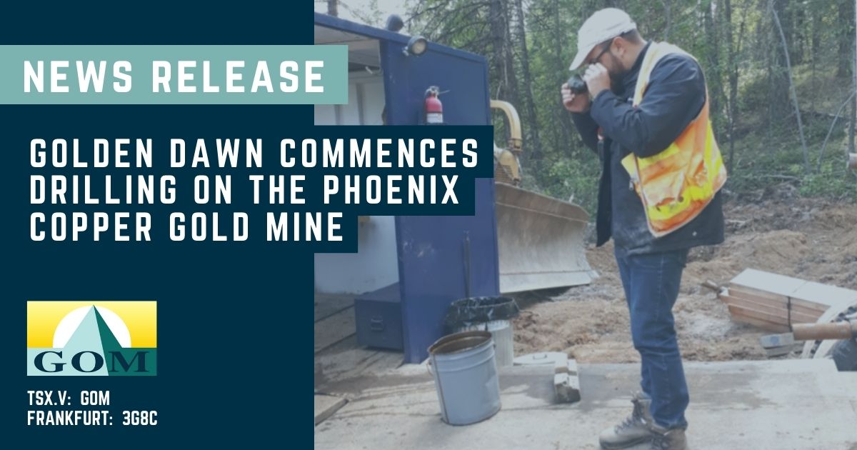 goldendawninc's tweet photo. Golden Dawn announces that drilling has started at its Phoenix Copper Gold Mine at the Greenwood Precious Metals Project in BC. News Release: https://t.co/R7CdWnl6IQ 

#GoldenDawnMinerals #Gold #PreciousMetals #MiningExploration #BritishColumbia #GreenwoodBC #InvestInGold #BC https://t.co/GarWIp3KlF