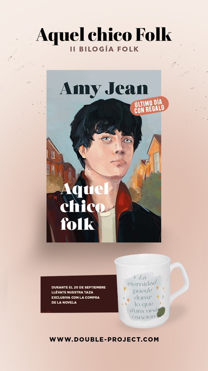Últimas horas de celebración por la pública de "Aquel chico Folk" de <a href="/amyjeanwriter/">Amy Jean</a> 😍❤️con <a href="/Titania_ed/">Titania</a> double-project.com