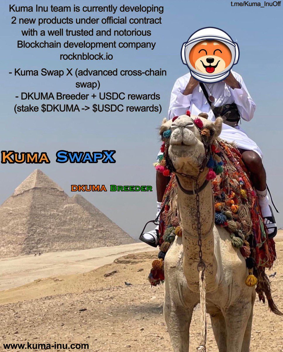 KumaAstronaut's tweet photo. @BitKanOfficial $DKUMA! It will be used as a utility + governance token for the KumaDex Ecosystem! #DKUMABreeder is another product coming to our ecosystem in Q4! https://t.co/96TpdUqN9x