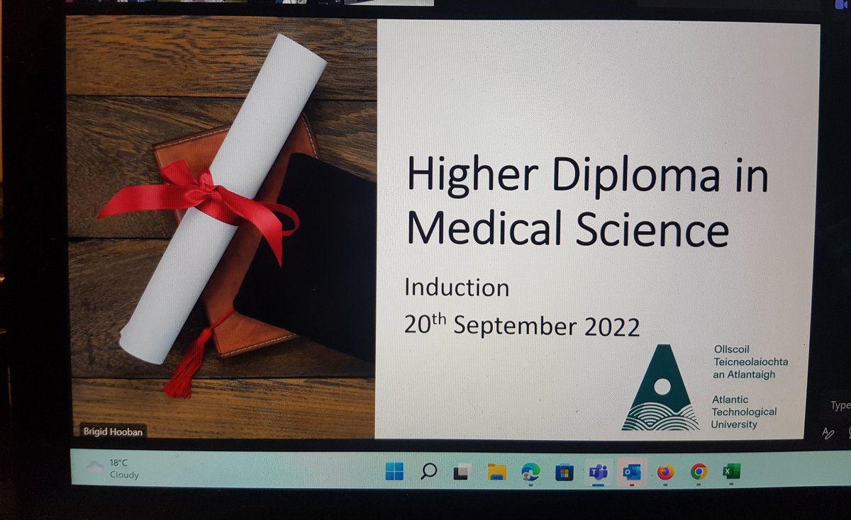 Great to see this course from @atu_ie these #MedicalScientist graduates will be very welcome in our clinical diagnostic laboratories. @WeHSCPs @HSE_HR @roinnslainte @MedLabAssoc 