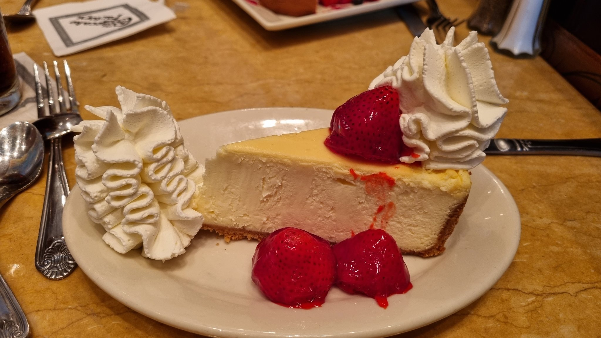 Ariel comboinfinito.live on Twitter "O famoso cheesecake do Cheesecake