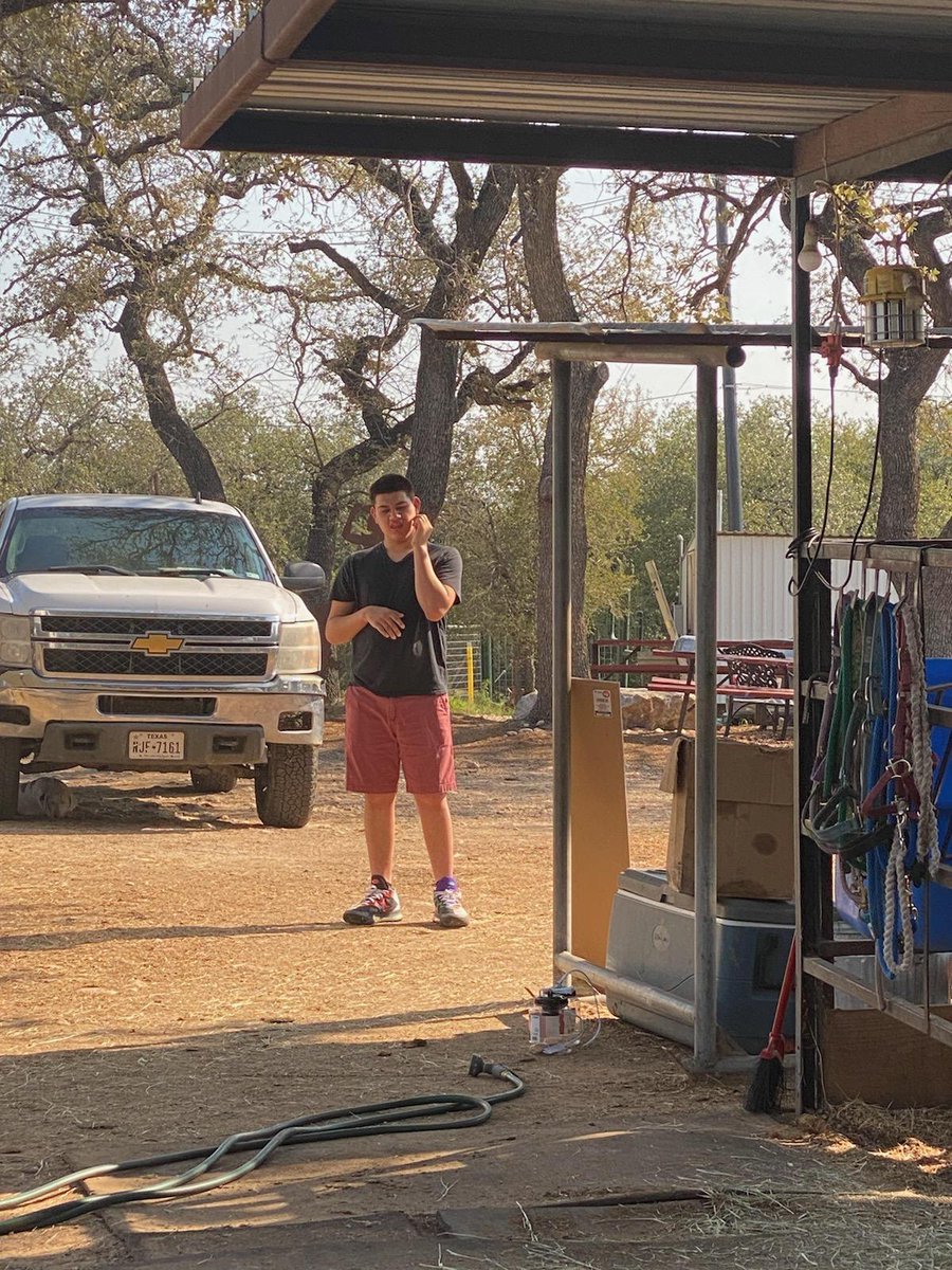 NISD_Tim_Shuff's tweet photo. Tuesdays at Owl Creek Ranch are great opportunities for our students to volunteer in the community and help our animal friends. https://t.co/8qNUqgTsZE