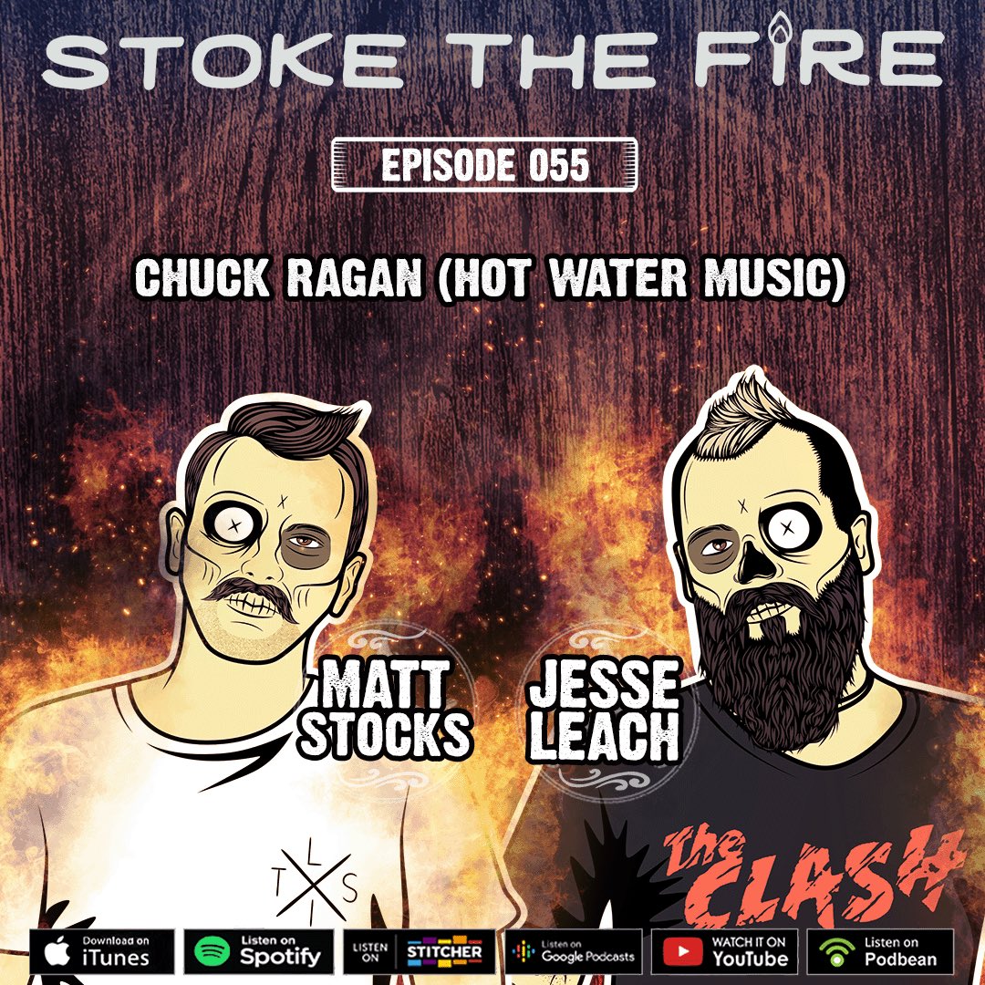 Stoke The Fire (@stokethefirepod) on Twitter photo Stoke The Fire Episode 055 is live NOW on all your favourite podcast platforms. And the fires are well and truly stoked after this one. <a href="/ChuckRagan/">Chuck Ragan</a> from <a href="/HotWaterMusic/">Hot Water Music</a> joins us for one of our most emotional & inspirational conversations yet. Donβt sleep on this episode. β€οΈβπ₯β€οΈβπ₯β€οΈβπ₯ Stoke The Fire Episode 055 is live NOW on all your favourite podcast platforms. And the fires are well and truly stoked after this one. <a href="/ChuckRagan/">Chuck Ragan</a> from <a href="/HotWaterMusic/">Hot Water Music</a> joins us for one of our most emotional & inspirational conversations yet. Donβt sleep on this episode. β€οΈβπ₯β€οΈβπ₯β€οΈβπ₯