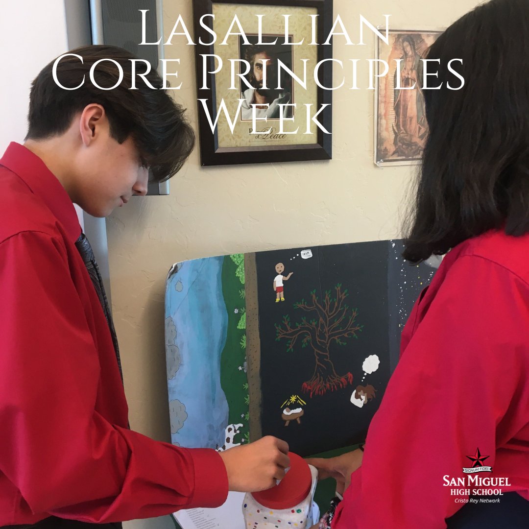 SanMiguelHS's tweet photo. We kick off Lasallian Core Principles Week by practicing the principle of Concern for the Poor and Social Justice by contributing to our "Christmas in September drive for young men at Bahay Pag-asa in the Philippines. #lasallian #concernforothers @Lasallian_RELAN @DistrictSFNO https://t.co/LkszlDS8TR