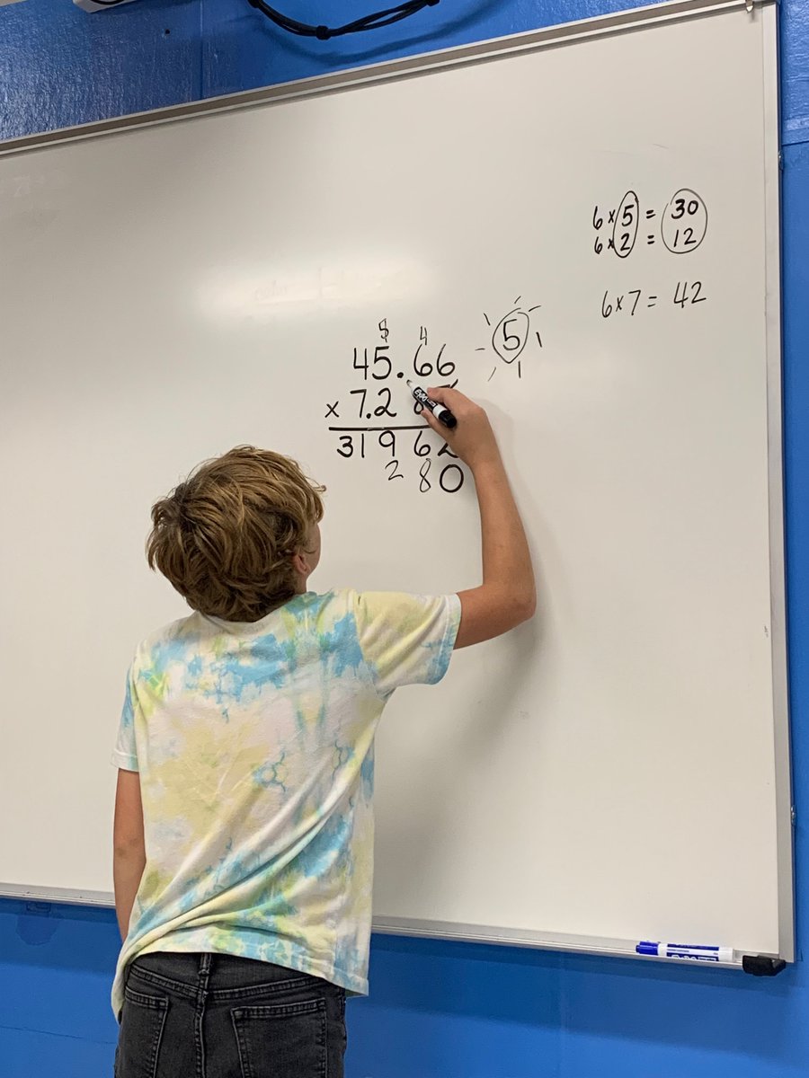 NEISDHAM5's tweet image. Decimal Operations... Piece of Cake!!! Multiplication/Division with decimals doesn't scare our HAMster over at MDES! #NEISDHAM #HAMRocks #NEISDMath #RootEDNEISD
