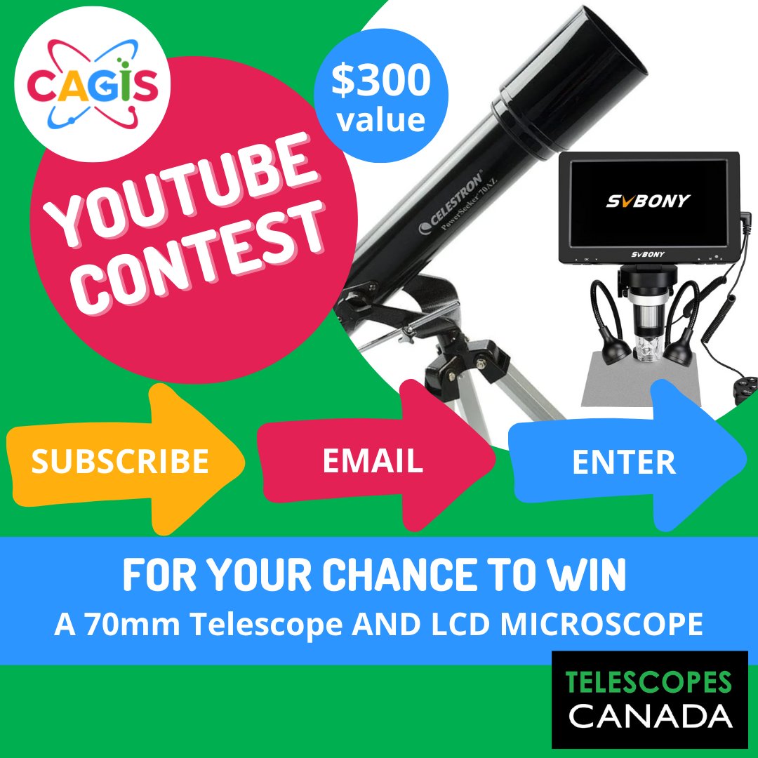 Canadian Assoc for Girls in Science (CAGIS) on Twitter "CONTEST ALERT
