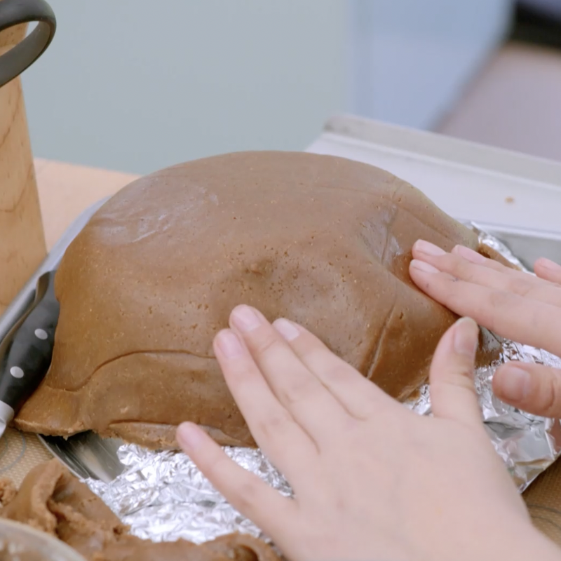BritishBakeOff's tweet photo. Bake Off Biscuit Week Showstoppers as Doctor Who monsters - a thread. #GBBO https://t.co/xXQsklBm7n