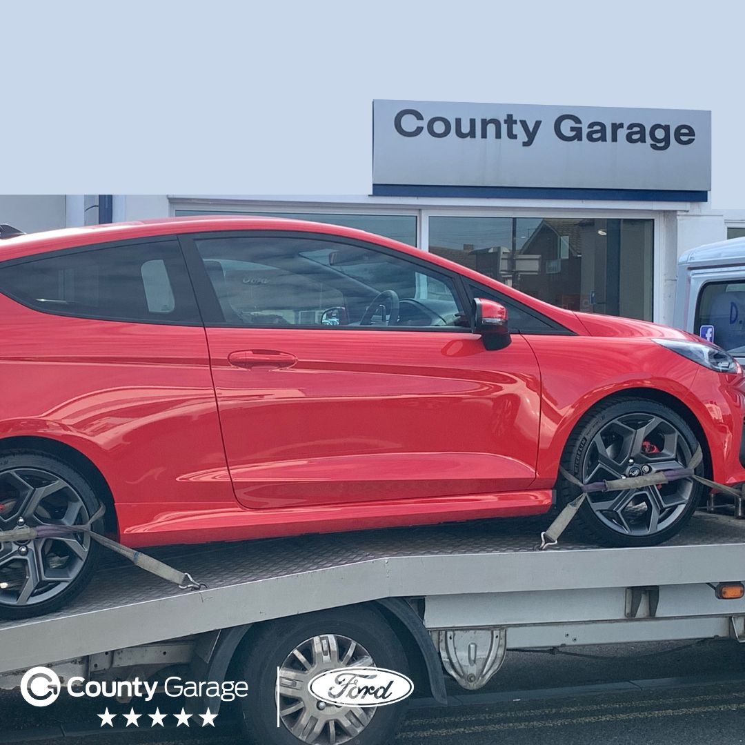 We don't only supply cars locally, this brand New Fiesta ST is off to a new home in East Sussex.  We pride ourselves in making buying your next car easy and have a whole range of services to give you the experience you prefer. 
#countygarageford #fordhernebay