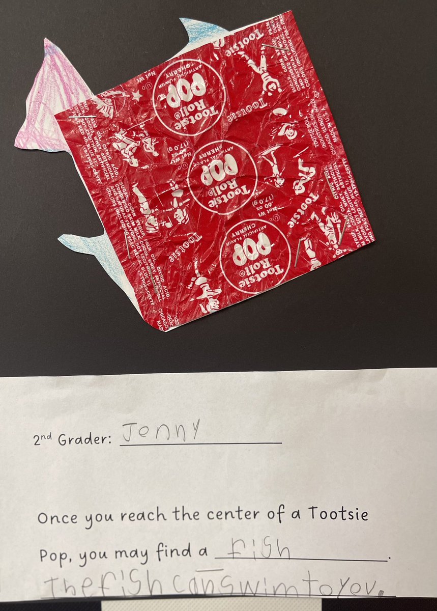 EV2ndGrAdE's tweet photo. Person, place, thing, or animal…Nouns are everywhere.  2nd graders enjoyed this tasty, creative writing activity!
🍭✏️🍏📓 https://t.co/MtPqRYOZzn