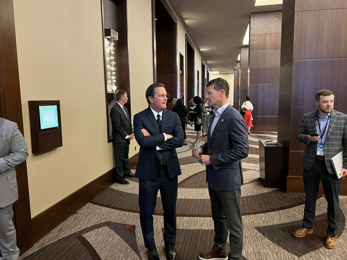 CSexton25's tweet photo. Great seeing @allen_foster, Mayor Mayberry &amp; other leaders from the Upper Cumberland Region &amp; our state @TNECD’s #GovCon22 Luncheon. Enjoyed hearing @GovBillLee’s message about how #TN remains a national economic leader because of the conservative policies implemented since 2011! https://t.co/QwxqFhOjSk
