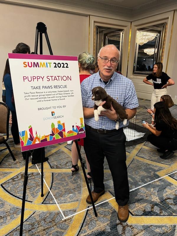 Who doesn't love puppies?! Did you get a chance to stop by the puppy station at <a href="/advserv/">aasp</a>'s 2022 AASP SUMMIT? 🐶

PS - If you haven't already, be sure to stop by our booth and say hi! 

✨Booth #111✨