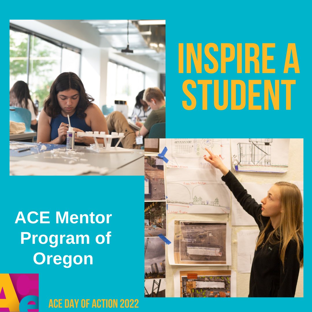Happy #ACEDAY2022! The ACE Mentor Program has wide-reaching impacts for students interested in architecture, construction and engineering. Check out our website (link in bio) for more information on getting involved this school year!