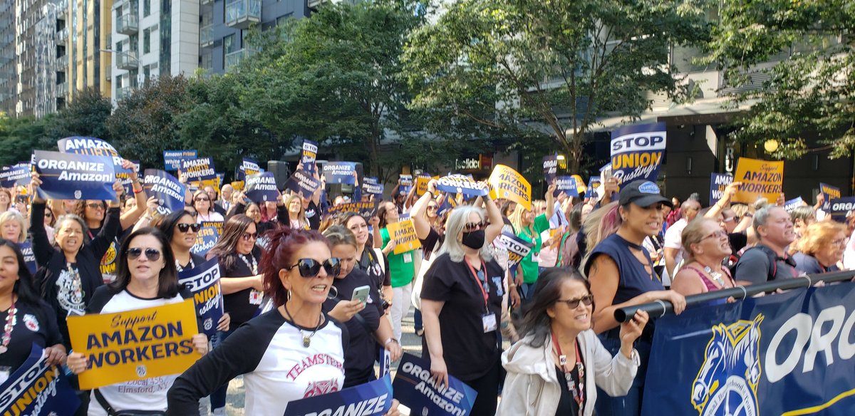 Teamsters tweet picture
