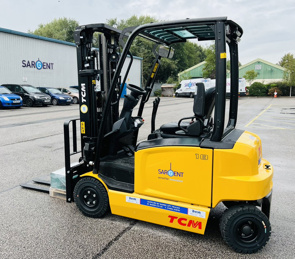Barek Lift Trucks on Twitter "New week and a new electric truck