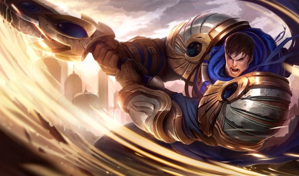 Spideraxe30's tweet photo. Garen buff:
* E crit damage increased from 58% to 75% https://t.co/ypCCtikr7q