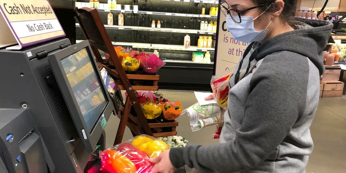 JustinMalvin's tweet photo. IMHO: Self checkout is the laserdisk of retail payment capture. Glad to see operators pushing the industry for a better way. 

Wegmans Stops Using Self-Checkout App After Suffering Losses https://t.co/C1uQNZqwHl https://t.co/FfAdb0wnNU