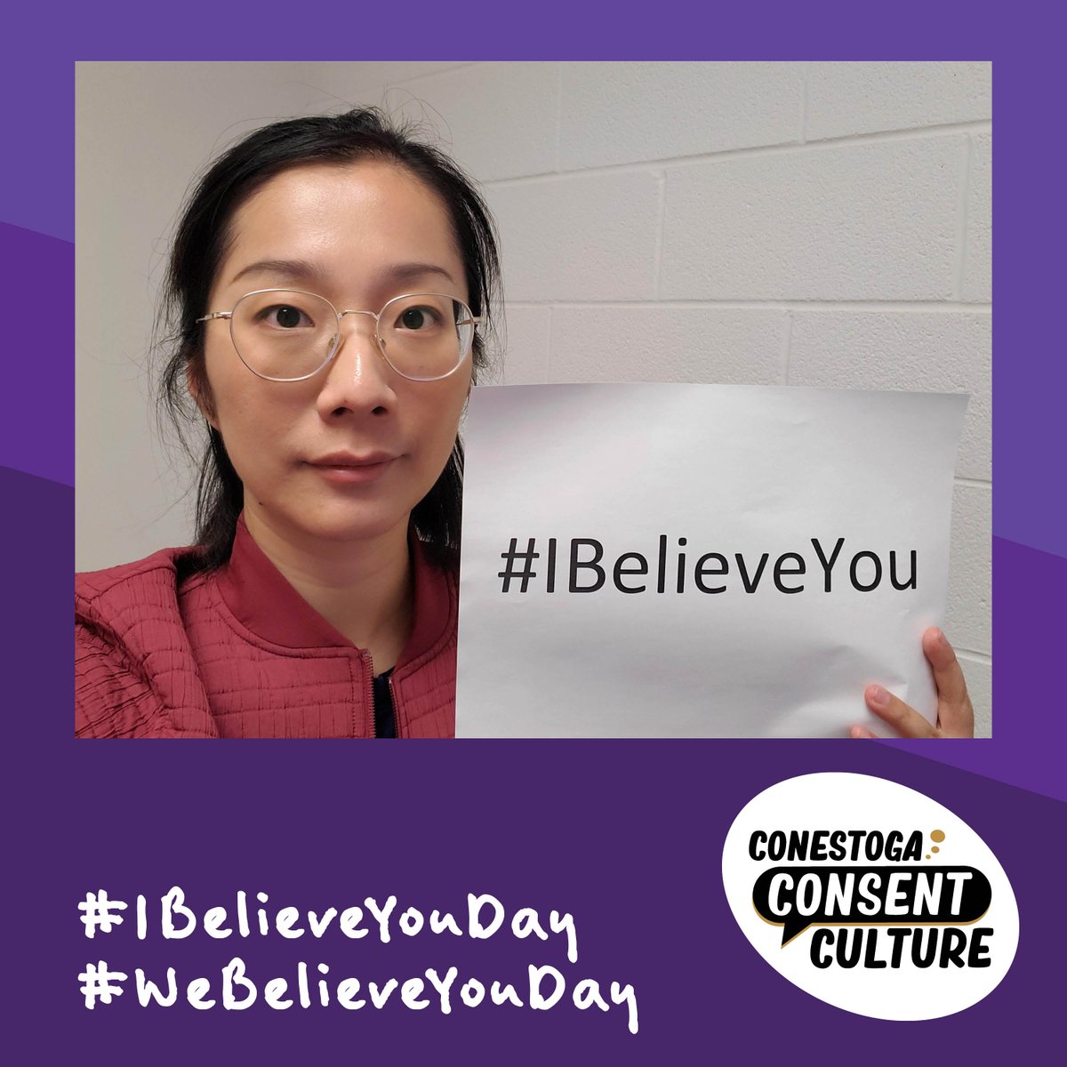 CCSuccessServ's tweet photo. Don't forget to check out some of Student Engagement's workshops on consent this week. Head over to the SSP to check them out.

#ConestogaConsentCulture #ConsentAwarenessWeek #IBelieveYou #ConestogaCommunity  @CC_Condors @Conestoga_Inter @ConestogaC https://t.co/xgdGspc6H0