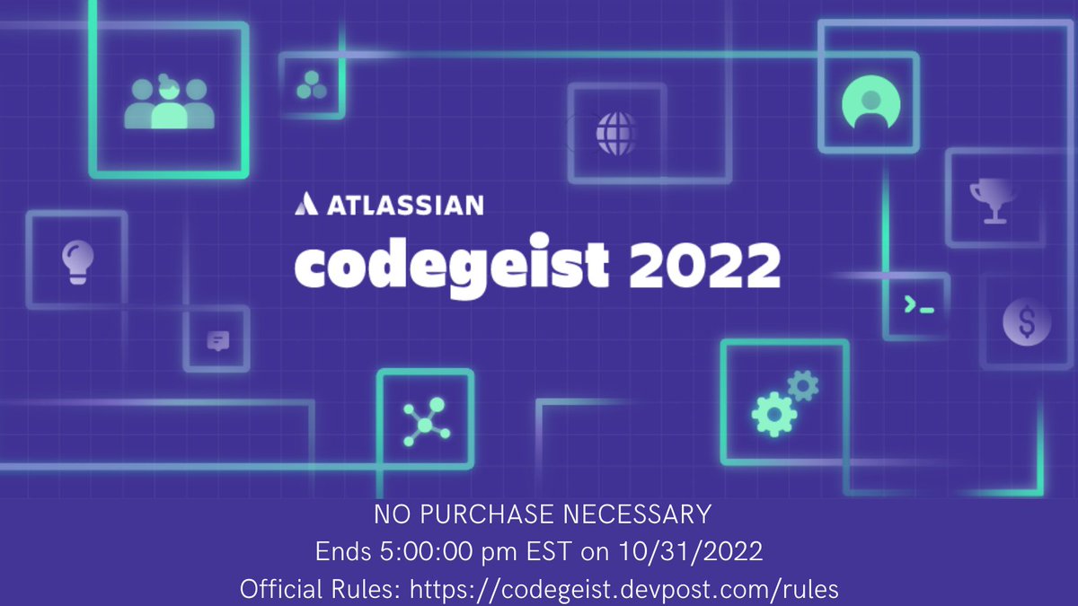 devpost's tweet image. Have you joined #Codegeist2022 ?!
Build apps that transform teamwork using Forge to get a shot at the $300k prize pool🔥
Join before it's too late @atlassiandev @atlassian >> ow.ly/3S0E30sqOxT