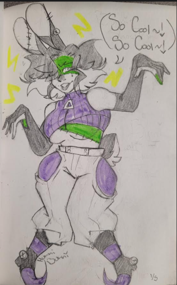 Hunnie_Bunni's tweet photo. I've somehow gotten more sick since last time. Halloween deigns will be once a week till I get better. Hopefully you recognize this familiar face~
{Inspo from the lovely @AlpineShowTime}
#Halloween #AlpineArtTime #frankenstein #bunnygirl #monster #thriller https://t.co/12E4TAyVv2