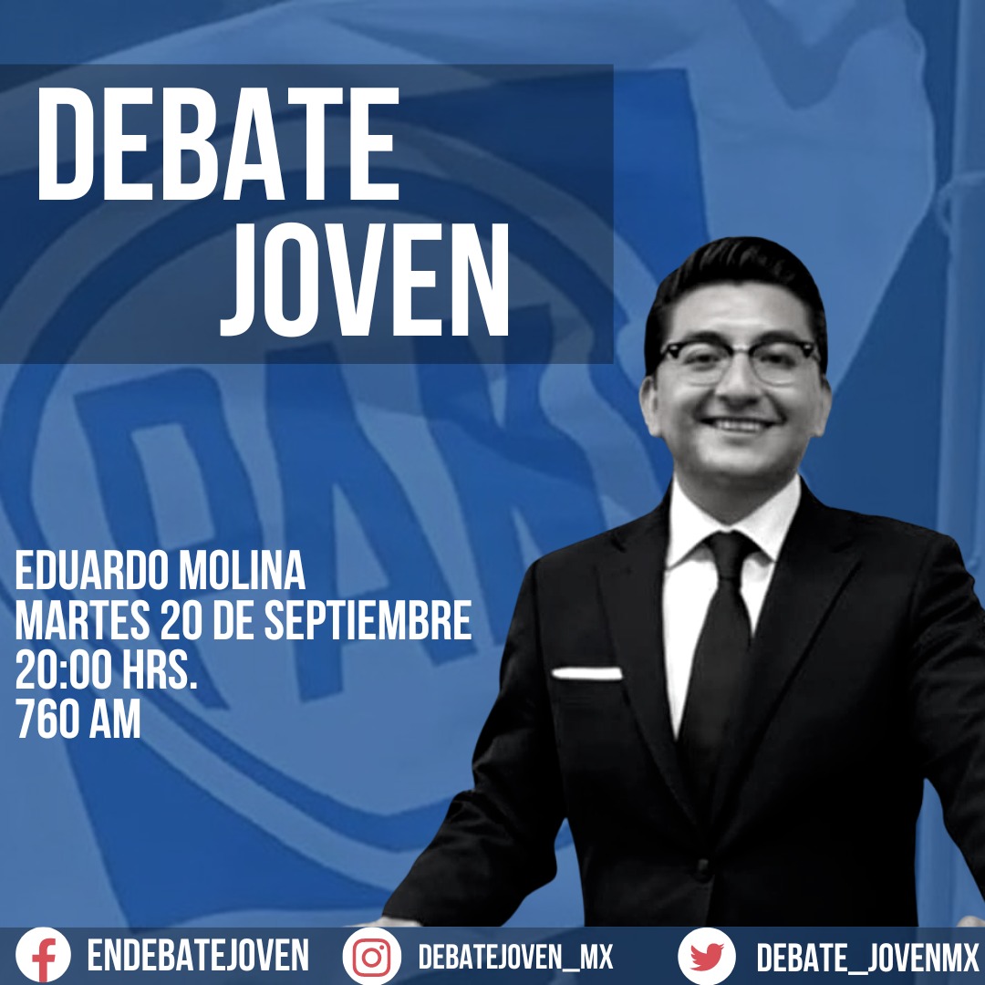 🚨HOY en #DebateJoven🚨 

➡️ Prisión Preventiva Oficiosa. 🏢
➡️ ¿Guardia Nacional en la SEDENA? ⚔
➡️ ¿Militares en las calles hasta 2028? 🚔

Nos acompañan:
🦾 #EdgarValenzuela
🦾 <a href="/Ceci_vadillo/">Ceci Vadillo</a>
🦾 <a href="/CEduardo_Molina/">Carlos Eduardo Molina</a>
🦾 <a href="/sil__na/">せいな</a>

Conduce: @Pattriciacoss 🎙️📻 

🕒 20:00 DEBATE JOVEN
