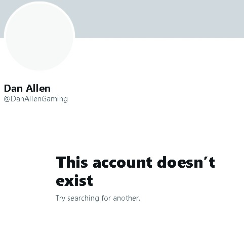 CheezhOfficial® on Twitter: "YouTuber DanAllenGaming deleted both