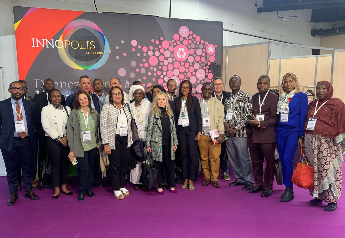 Très heureuse de recevoir les délégations #Afrique <a href="/usfngo/">Urbanistes Sans Frontieres</a> Merci à nos partenaires:Niger, Tunisie, Cameroun, Côte D’Ivoire, Gabon, Mali, Madagascar.
On passera une semaine ensemble pour échanger &amp; mettre en place des partenariats.
#villedurable #AfriqueVillesDurables #USFngoEvent