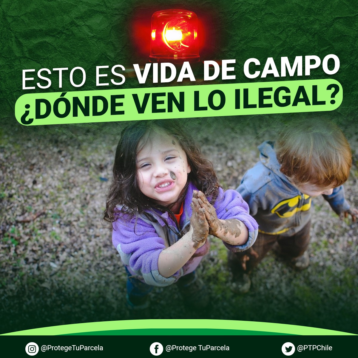 ptpchile's tweet photo. La posibilidad de ver crecer a nuestros hijos en un ambiente libre de contaminación, con mayor seguridad y en contacto con la naturaleza, no tiene precio💚
#RegularNoProhibir

🔗ÚNETE A ESTA CAUSA Y SUSCRÍBETE EN EL SIGUIENTE LINK: https://t.co/pwtFSORuAI https://t.co/6d0ByNUSc3