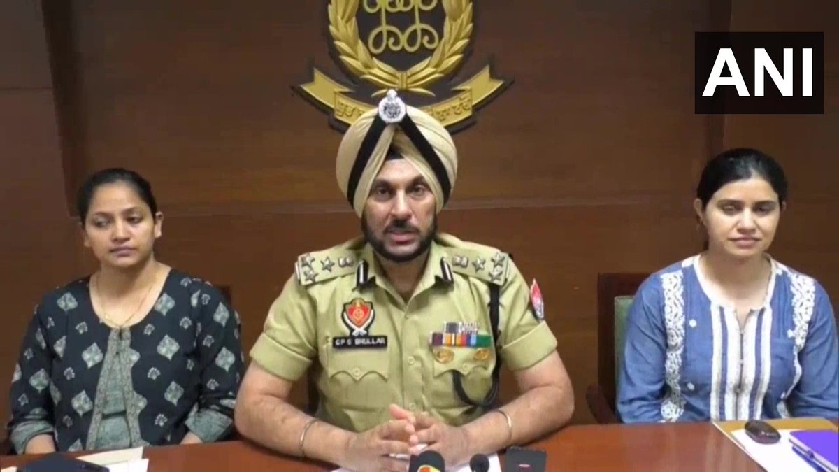 ANI's tweet photo. Punjab | SIT formed on instruction of CM for fair &amp; impartial investigation of case... Phones of all 3 accused sent to state cyber cell for retrieval of data. This is crucial piece of evidence: GS Bhullar, DIG Rupnagar on #ChandigarhUniversity case (20.09)

(Source: DGP office) https://t.co/47qynJI2Jq